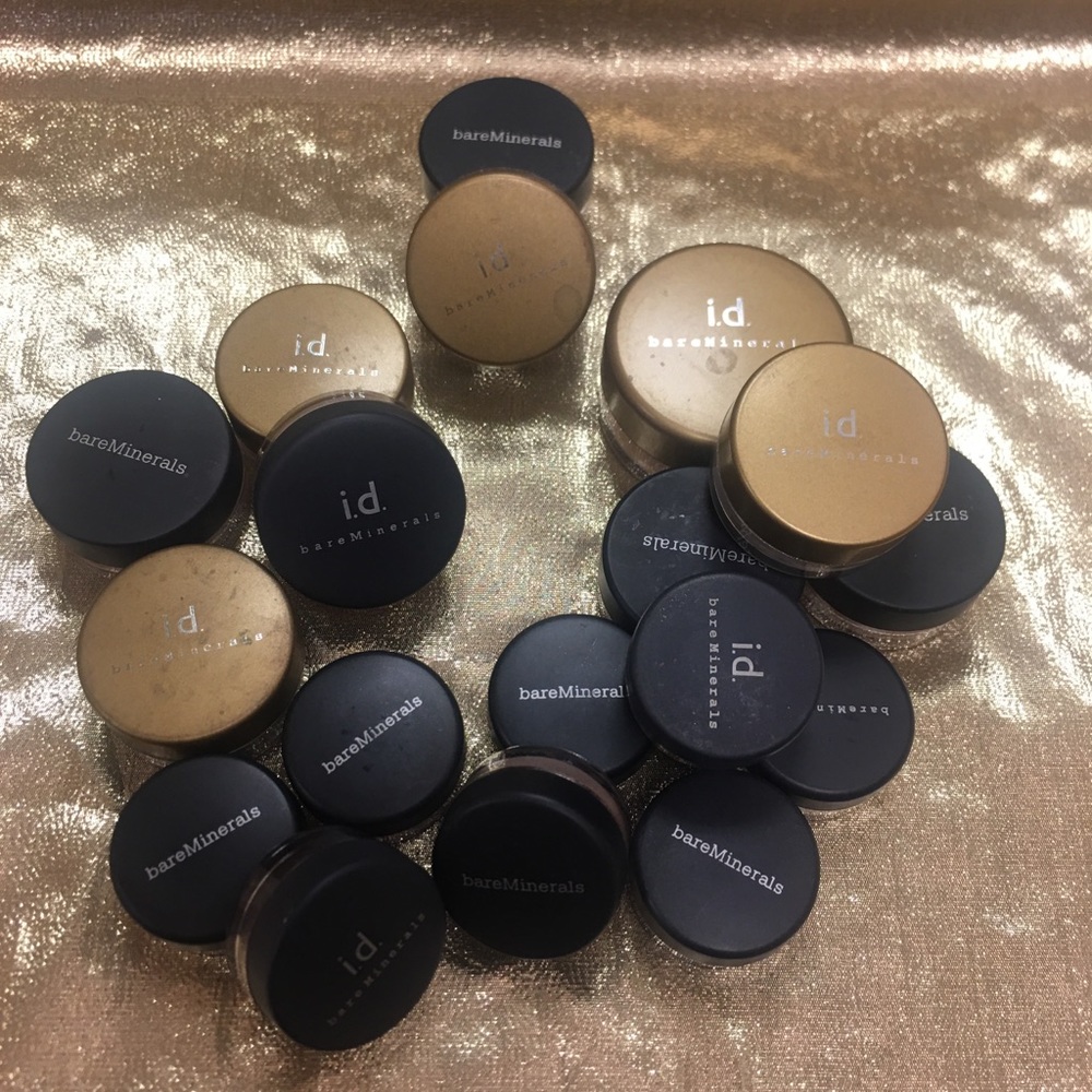 Lot of BareMinerals Eyeshadows, Blush